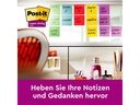 Post-it Notizzettel Super Sticky Soulful Collection, 76 mm x 76 mm