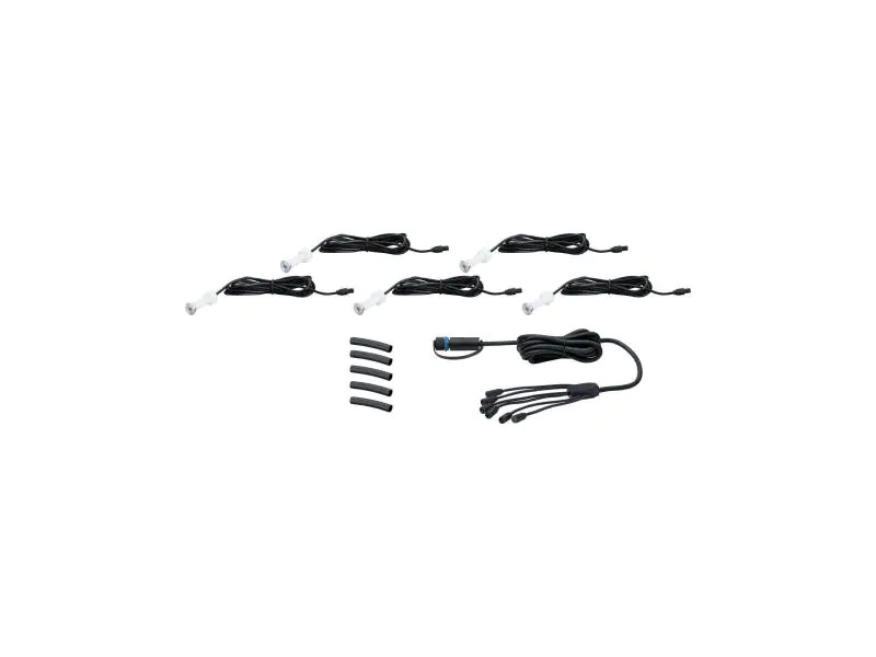 Paulmann Gartenspot Plug &amp; Shine MICROPEN II 3000 K, 5 Stück