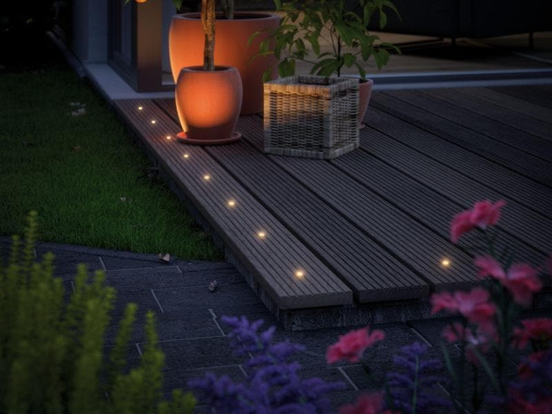 Paulmann Gartenspot Plug &amp; Shine MICROPEN II 3000 K, 5 Stück