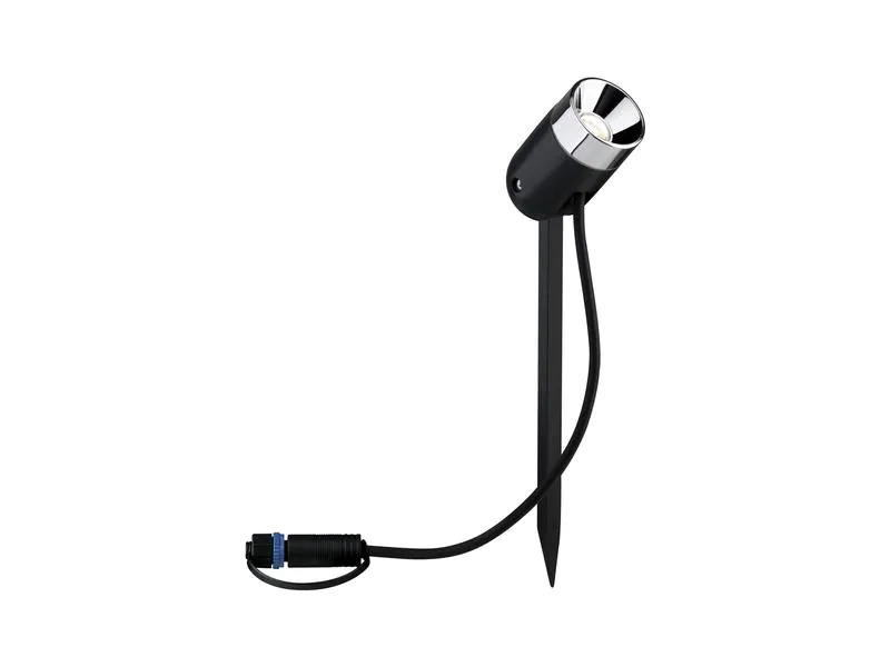 Paulmann Gartenspot Plug &amp; Shine Pike 45° 3000 K, Basisset