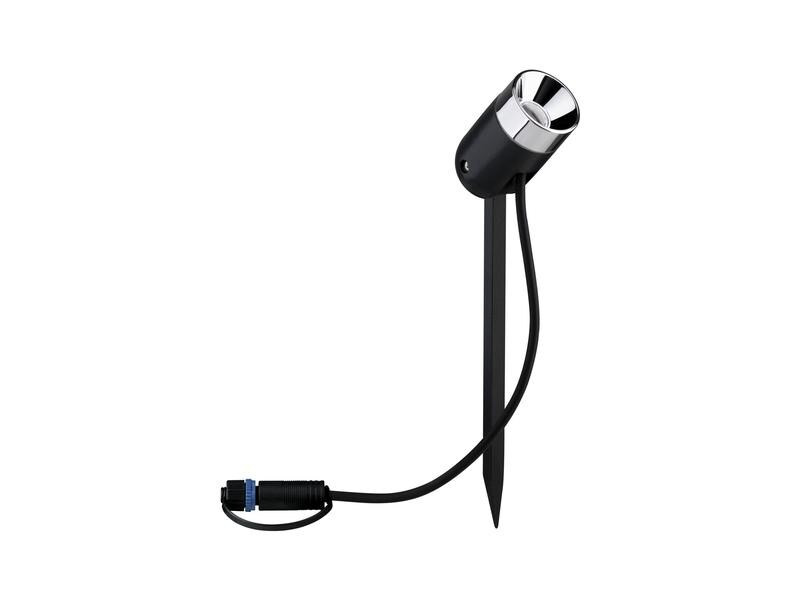 Paulmann Gartenspot Plug &amp; Shine Pike 45° 3000 K, Basisset