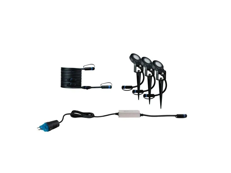 Paulmann Gartenspot Plug &amp; Shine Sting 100° 3000 K, Basisset