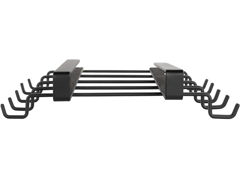 Wenko Schrankeinbau Tassenhalter 2er Set Schwarz