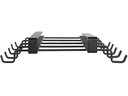 Wenko Schrankeinbau Tassenhalter 2er Set Schwarz