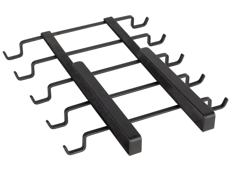Wenko Schrankeinbau Tassenhalter 2er Set Schwarz