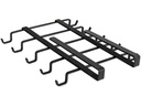 Wenko Schrankeinbau Tassenhalter 2er Set Schwarz