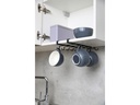 Wenko Schrankeinbau Tassenhalter 2er Set Schwarz
