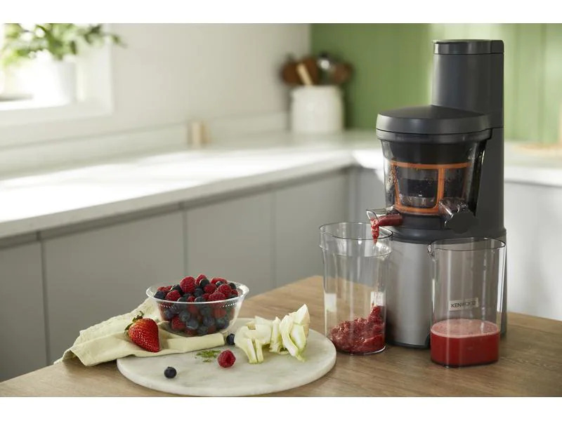 Kenwood Entsafter 230 Watt, 600 ml, Schwarz/Silber