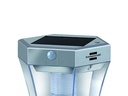 Brennenstuhl Sockelleuchte SOLAR silber
