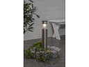 Star Trading Sockelleuchte Solar Marbella, Silber