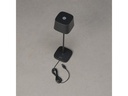 Konstsmide Tischleuchte Capri USB, Schwarz