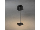 Konstsmide Tischleuchte Capri USB, Schwarz