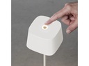 Konstsmide Tischleuchte Capri USB, Weiss