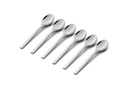 WMF Kaffeelöffel Nuova 6 Stück, Silber