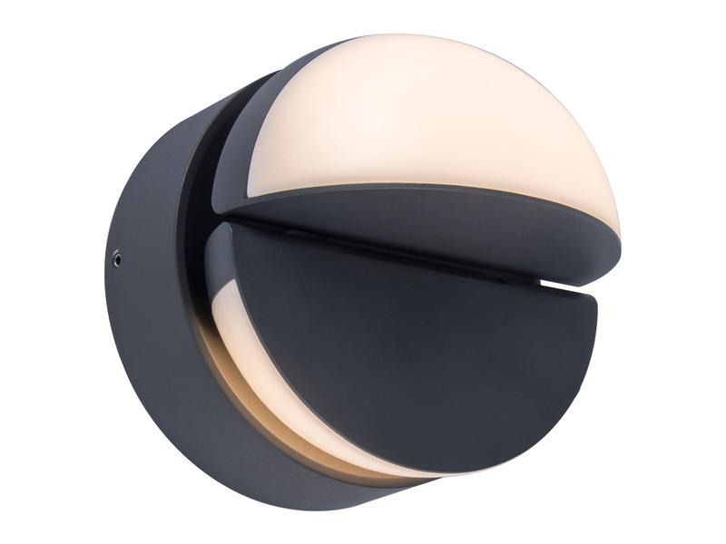 LUTEC Wandleuchte EKLIPS 3000 K, Anthrazit