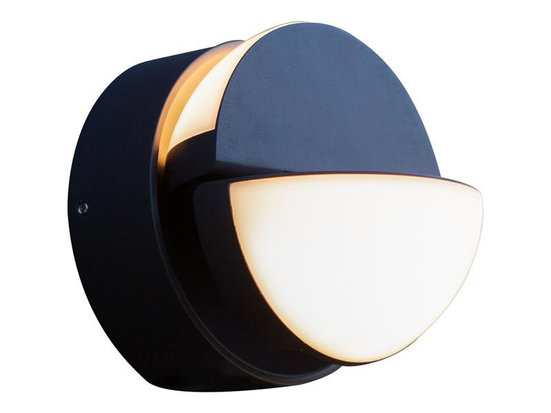 LUTEC Wandleuchte EKLIPS 3000 K, Anthrazit