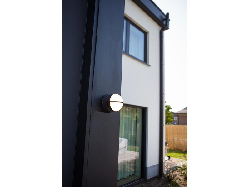 LUTEC Wandleuchte EKLIPS 3000 K, Anthrazit