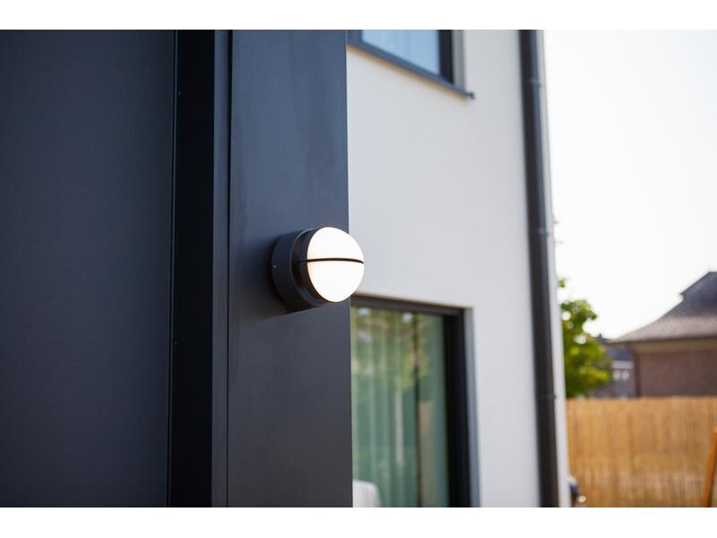LUTEC Wandleuchte EKLIPS 3000 K, Anthrazit