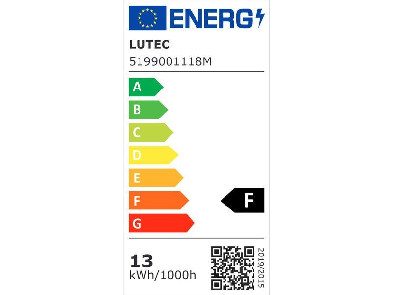 LUTEC Wandleuchte EKLIPS 3000 K, Anthrazit