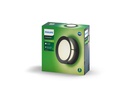 Philips Wandleuchte Actea, 1200 lm, 2700 K, Schwarz