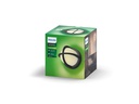 Philips Wandleuchte Astilbe, E27, max.42 W, Schwarz