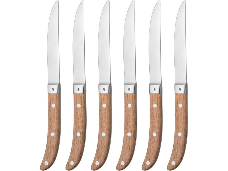 WMF Steakmesser Ranch 6 Stück, Eichenholz