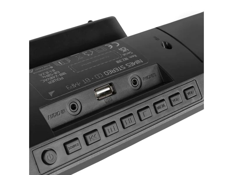 Audizio Radio/CD-Player Nimes Schwarz