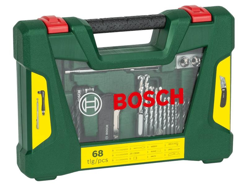 Bosch Bohrer- und Bit-Set V-Line, 68-teilig