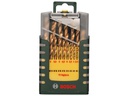 Bosch Metallbohrer-Set HSS-TiN, 19-teilig