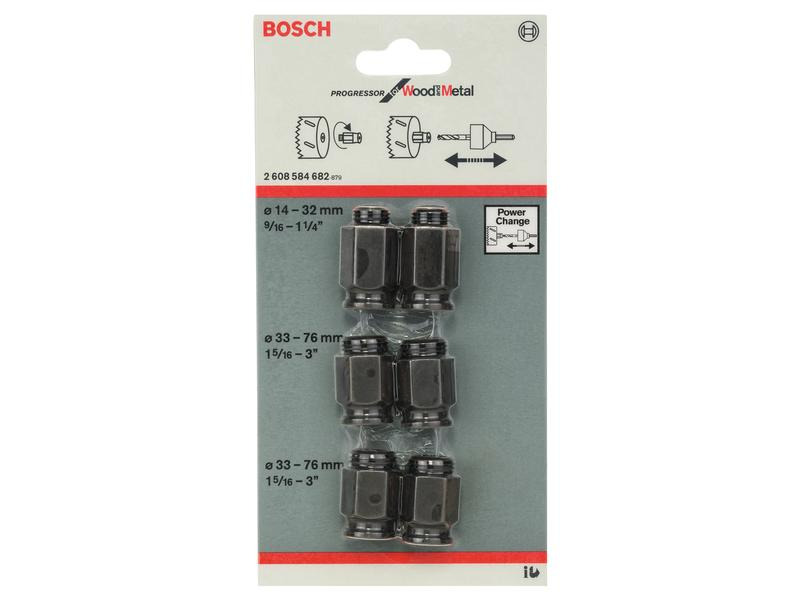 Bosch Professional Übergangsadapter-Set 6-tlg.