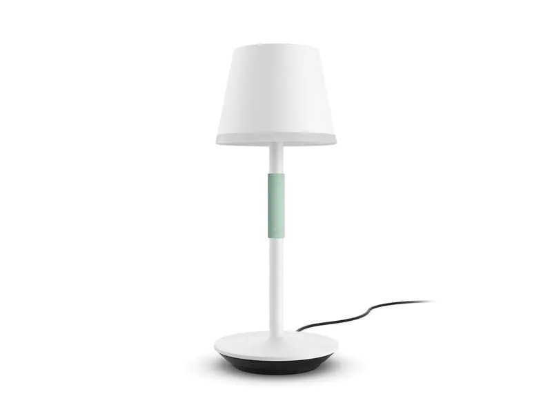 Philips Hue Tischleuchte White &amp; Color Ambiance Go, Weiss