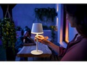 Philips Hue Tischleuchte White &amp; Color Ambiance Go, Weiss