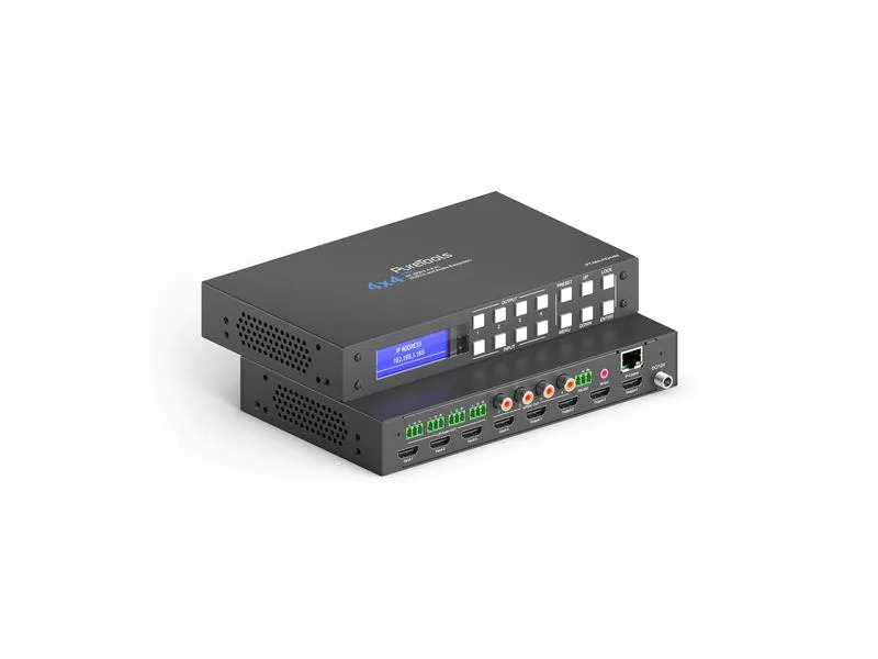 PureTools Matrix Switcher PT-MA-HD44M HDMI
