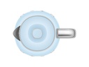 SMEG Wasserkocher 50's Style KLF05PBEU, 0.8 l, Blau