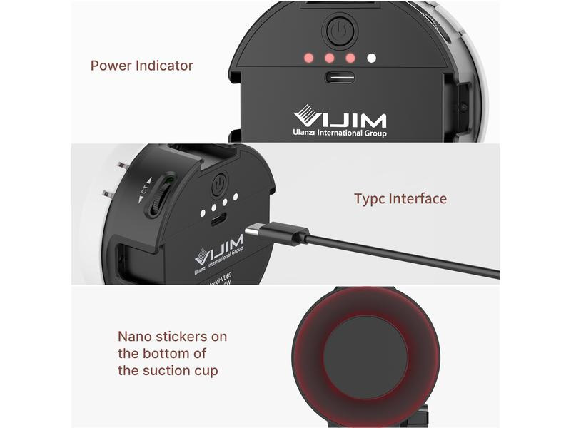 VIJIM Videoleuchte VL69 KIT