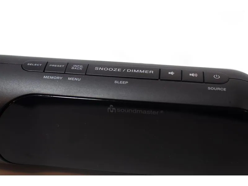 soundmaster Radiowecker UR6600SW Schwarz