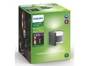 Philips Wandleuchte Grass, 800 lm, 2700 K, Anthrazit
