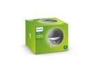 Philips Wandleuchte June, E27, 60 W, Anthrazit, Bewegungsmelder