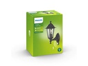 Philips Wandleuchte Peking, E27, max. 60 W, Schwarz