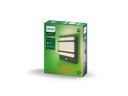 Philips Wandleuchte Petronia, 12 W, 1200 lm, 2700 K, BWM, Anthrazit