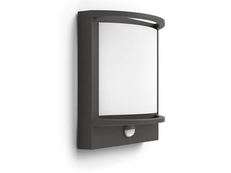 Philips Wandleuchte Samondra, 1200 lm, 2700 K, Anthrazit, BWM