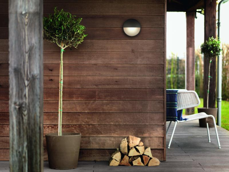 Philips Wandleuchte myGarden Capricorn 16455/93/16 Anthrazit