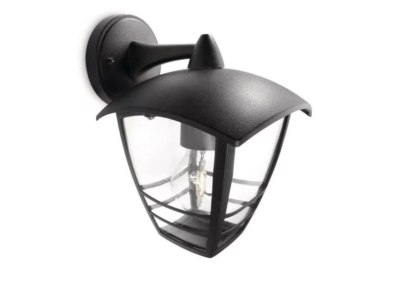 Philips Wandleuchte myGarden Creek 15381/30/16 Schwarz