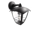 Philips Wandleuchte myGarden Creek 15381/30/16 Schwarz