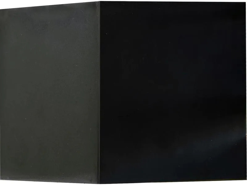 Star Trading Wandleuchte Solar Wally Cube, Schwarz