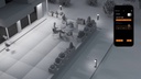 Steinel Wandleuchte L 840 LED iHF mit Sensor Anthrazit