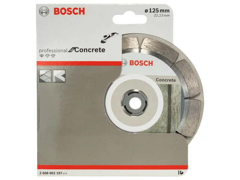 Bosch Professional Diamanttrennscheibe Standard for Concrete, 12.5 cm x 1.6 mm