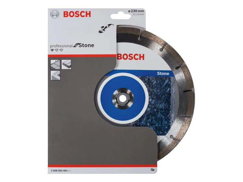 Bosch Professional Diamanttrennscheibe Standard for Stone, 23 cm x 2.3 mm