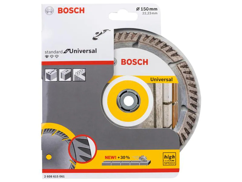 Bosch Professional Diamanttrennscheibe Standard for Universal, 15 cm