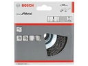 Bosch Professional Kegelbürste gewellter Stahldraht, 10 cm